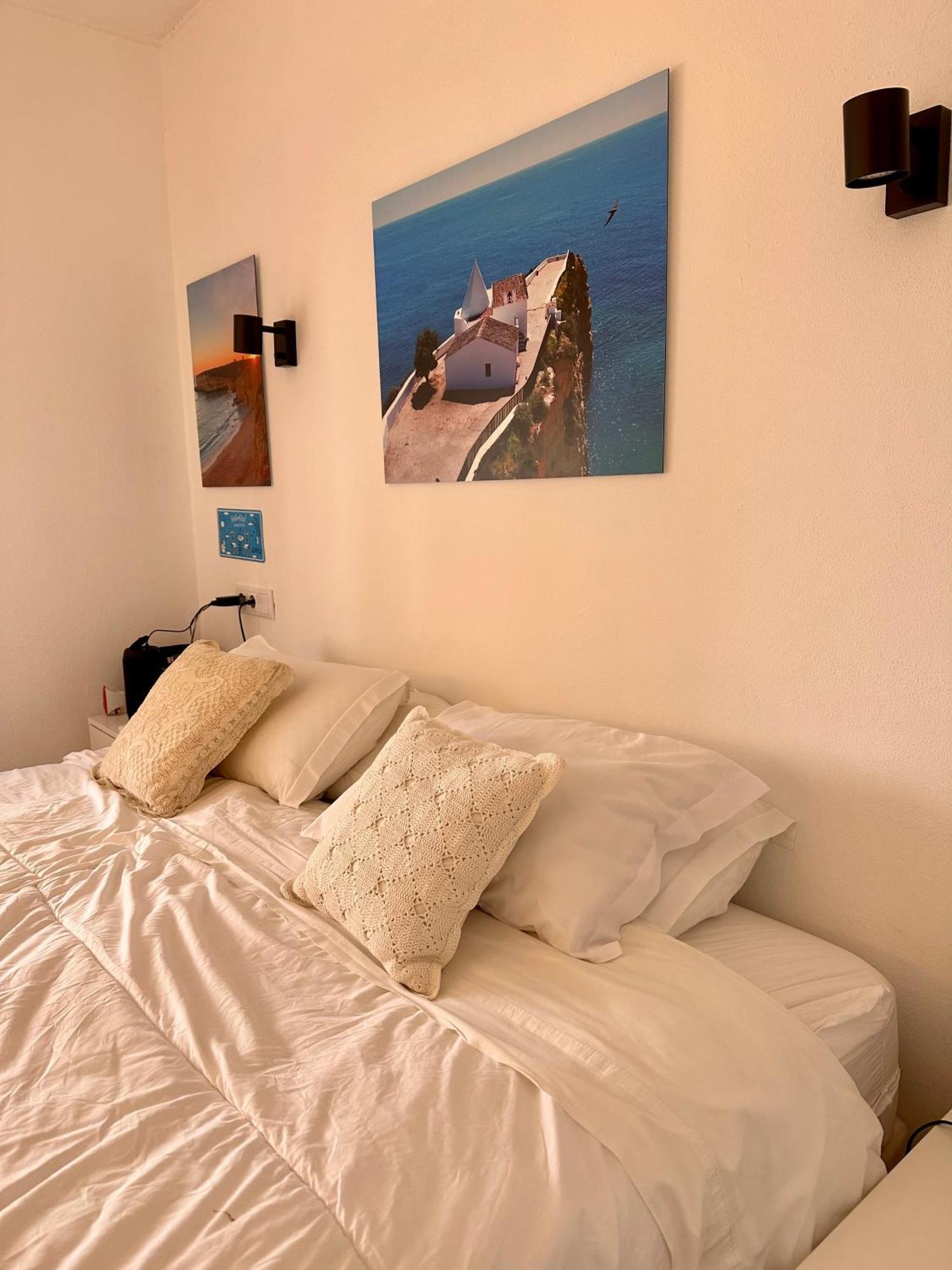 Castelo Da Esperanca Na Vila Sra Da Rocha Porches  Bagian luar foto